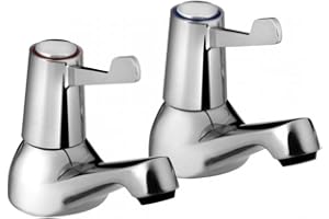 Bristan VAL2 1/2 C CD Value Basin Taps, Chrome