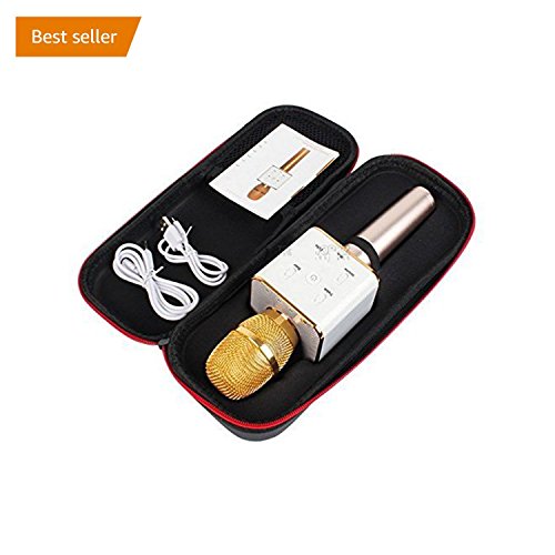 AmazHub Q7 Portable Multi-Function Bluetooth Microphone Karaoke with Built in Speaker, Player Handheld Condenser with Bluetooth Speaker|Mic Wireless, Handheld Singing Machine| RS.799 (50.00% Off) - Amazon AmazHub Q7 Portable Multi-Function Bluetooth Microphone Karaoke with Built in Speaker, Player Handheld Condenser with Bluetooth Speaker|Mic Wireless, Handheld Singing Machine| RS.799 (50.00% Off) - Amazon