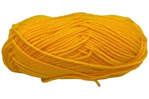 TOMASELLI MERCERIA Lana Acrilica Morbida Perfetto Mez Cucirini Originals Gomitolo 50 Gr. - Giallo Uovo