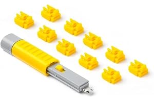 SMART KEEPER SmartKeeper ESSENTIAL / 10 bloqueadores de puertos RJ45 con 1 llave de bloqueo básica/amarillo