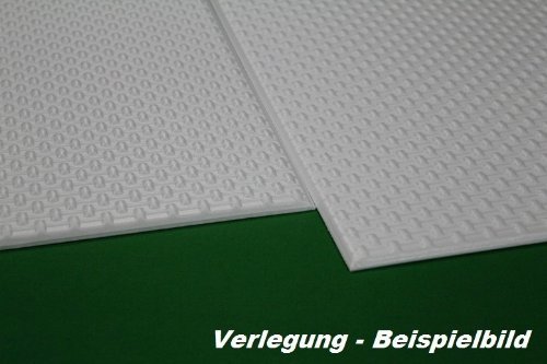 1 m2 Deckenplatten Styroporplatten Stuck Decke Dekor Platten 50x50cm, Nr.11 - 5