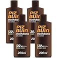 Piz Buin Moisturising Sun Lotion SPF30, 200ml (Pack of 4)