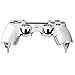 Produktbild 8Eninide Überzug Frontgehäuse Shell Case Cover für PS4 DualShock 4 Controller (Silber)