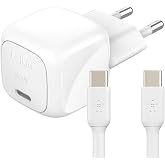 Belkin BoostCharge Kompakt Duvar Şarj Cihazı 30 W, Seyahat Dostu USB-C Power Delivery Hızlı Şarj, iPhone, Samsung Galaxy, iPa