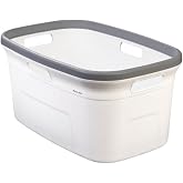 Bovlen D&ouml;rt Taraftan Tutulabilen &Ccedil;amaşır Sepeti - 20 Litre &Ccedil;amaşır Selesi - Kirli &Ccedil;amaşır Sepeti - PP+