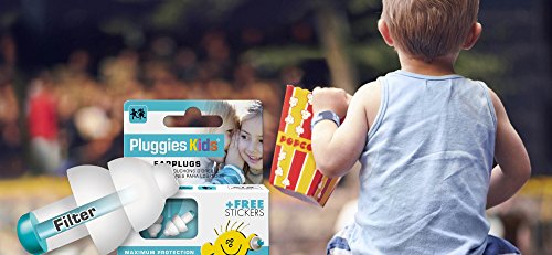 Alpine Pluggies Kids – Gehörschutz für Kleinkinder & Kinder, Gratis Namensaufkleber - 5