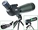 Produktbild Horseshoe 20-60X 80 Porro Prism Spotting Scope-Waterproof Scope for Bird Watching Target Target Shooting Range Outdoor Activities-mit Tripod & Digiscoping Adapter