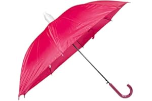 Palucart 1 ombrello salvagoccia che non bagna con custodia in plastica tasto automatico pratico e compatto (magenta)