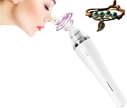 WeijinBeauty Electronic Blackhead Remover Facial Pore Cleaner,Strong Suction Nose Comedone Acne Cleanser Utilizes Vacuum Extraction Tool Machine