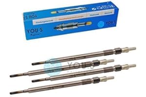 ‎YOU.S YOU.S Original A0011595701 Glühkerzen Länge 148 mm Spannung 7 V (4 Stück)