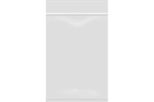 EXTIFF Lot de 1000 Sachets à Fermeture Zip Refermable Transparent - pour Produit Alimentaire, Bijoux, Accessoires...- Format 4 x 6 cm
