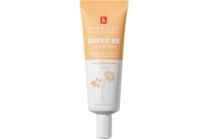 Erborian - Krem z żeń-szenia Super BB - Pielęgnacja twarzy Anty-Imperfect Barwnik o wysokim kryciu - Korektor i wzmacniacz tonu - Ochrona przeciwsłoneczna SPF 20 - Koreańska pielęgnacja kosmetyków