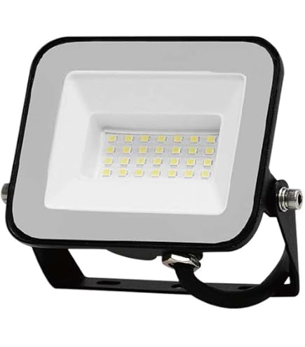 Faretto Solare V-TAC VT-777-5 Con Sensore: 5W, 4000K, 500 Lumen, Luce Di Sicurezza Da Esterno