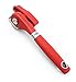 Produktbild H & # X161; LM Kitchen Collection Professional Ergonomisches glatten Rand, Seite Schnitt Manueller Dosenöffner. Sharp einfachen Drehen Design mit guter Soft Griff Griff Dosen Deckel Lifter Rot