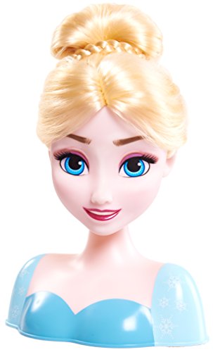 Imagen 3 de Disney Frozen - Busto peinable de Elsa con accesorios (IMC Toys 16149)