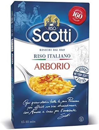 Riso Scotti - Riso Arborio - Riso Superfino - 1 kg