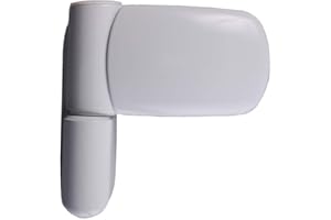 UPVC Double Glazing Door Flag Hinge Adjustable Avocet MT3D (White)