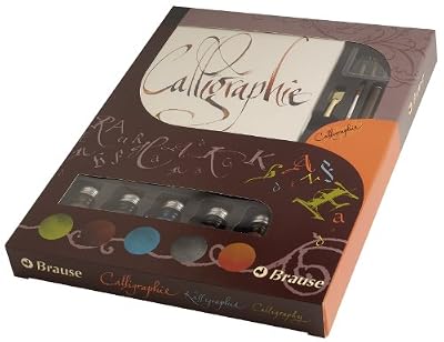 Brause 149B Coffret de Calligraphie 5 encres