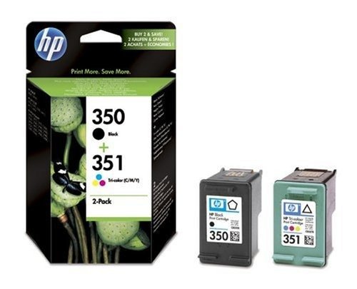 HP 350–351 Value Pack – Schwarz/Farbe