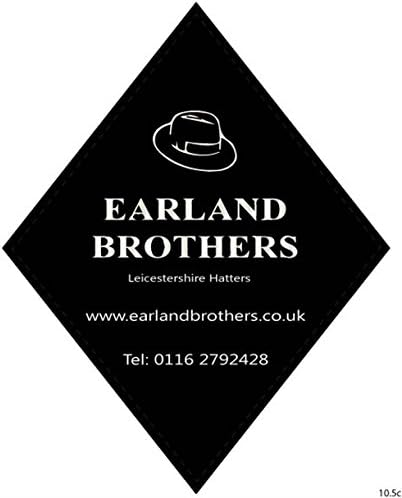 Earland Brothers Failsworth Failsworth Hats Alfie Melton newsboy Cap Peaky blinder Style Shelby Cap - Black