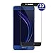 Produktbild X-Dision Huawei Honor 8 Pro (Schwarz) 3D Schutzfolie Vollbildschutz Premium HD-Komplettabdeckung 9H Härten von Glasschutz Anti-Fingerabdruck und Anti-Shatter