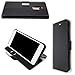 Produktbild caseroxx Hülle / Tasche Bookstyle-Case Neffos X1 / X1 Lite Handy-Tasche, Wallet-Case Klapptasche in schwarz