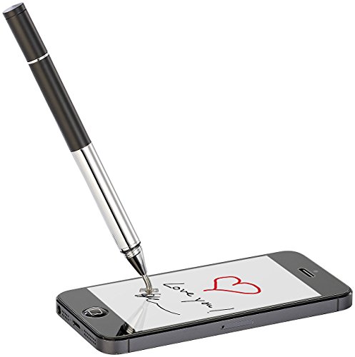 Callstel Touchscreen-Eingabestift mit Positionierungskreuz und Kuli