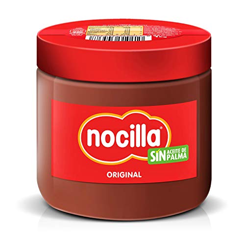 Nocilla Original: Crema de Cacao Natural con Avellanas, Sin Aceite de Palma, Formato Familiar, Envase de Vidrio Reutilizable- 1kg