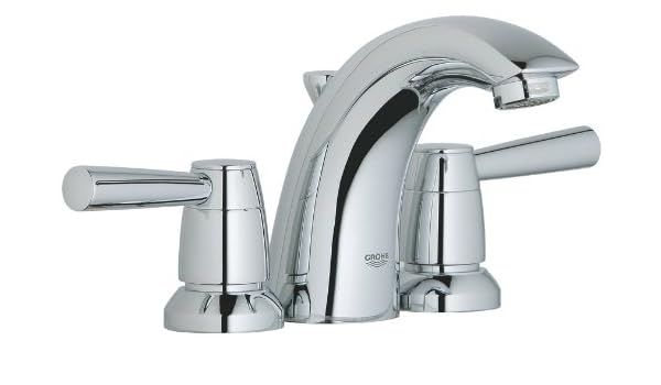 Buy Grohe 20 120 000 Arden 4 Inch Mini Wideset Lavatory Starlight