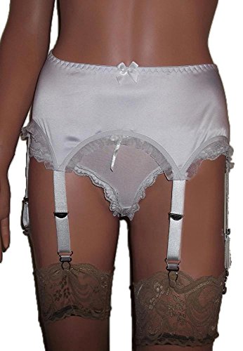 Satin-6-Strap-Suspender-Belts-in-White-Red-or-Black-sizes-M-L-XL-or-XXL