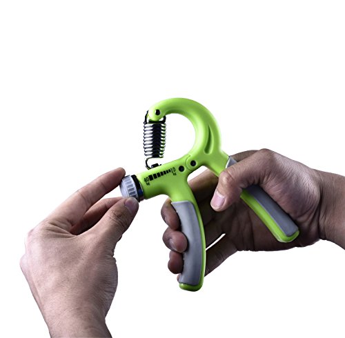 TTLIFE Handtrainer Fingerhantel Strengther Exerciser 10-40kg einstellbar Handgreifer Fingertrainer Gripper Fitnesstraining Fitnessgerät - 4