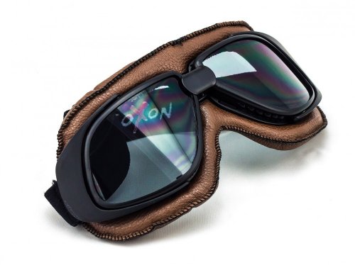SOXON SG-300 Aviator Scooter Gafas Jet Casco Vintage Ski Biker Cruiser