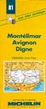 Image de Carte routière : Montélimar - Avignon - Digne, 81, 1/200000