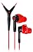 Produktbild JBL Yurbuds Inspire 400 In-Ear Sport Kopfhörer (TwistLock Technologie, QuikClick-Magneten, 3-Tasten-Fernbedienung/Mikrofon mit Lautstärkeregelung, Kompatibel mit Apple iOS Geräten) rot/schwarz
