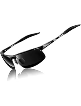 ATTCL Herren Polarisierte Treiber Glasses Sport Sonnenbrille Al-Mg Metallrahmen Ultra leicht