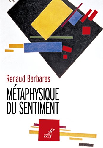 Book's Cover ofMétaphysique du sentiment