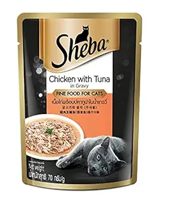 Sheba Chicken with Tuna Gravy