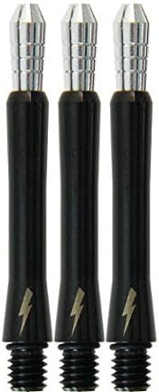 Darthub 1 Set of TARGET GEN 2 PHIL TAYLOR TITANIUM INTERMEDIATE DART STEMS SHAFTS - BLACK