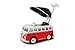 Produktbild ROLLPLAY Push Car mit ausziehbarer Fußstütze, Für Kinder ab 1 Jahr, Bis max. 20 kg, VW Bus T1 (Typ 2), Rot
