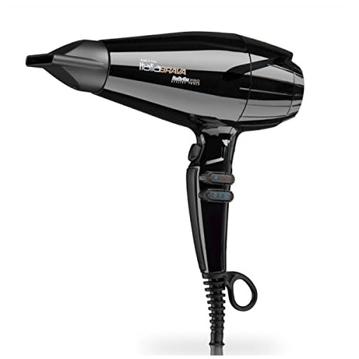 BaByliss Pro Italia Brava Hairdryer - Black