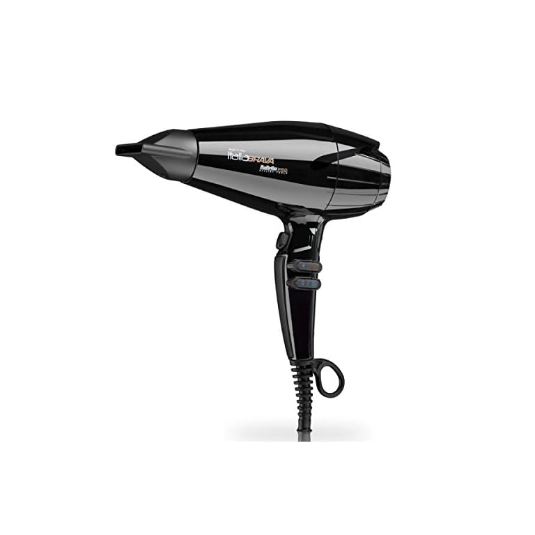 BaByliss-Pro-Italia-Brava-Hairdryer-Black BaByliss Pro Italia Brava Hairdryer - Black