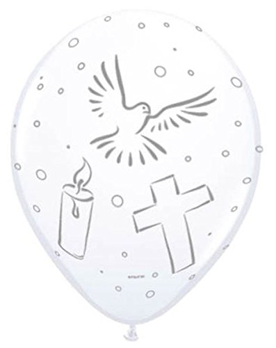 Luftballons "Christliche Symbole" 8er Pack