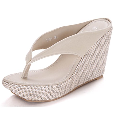 high sole flip flops