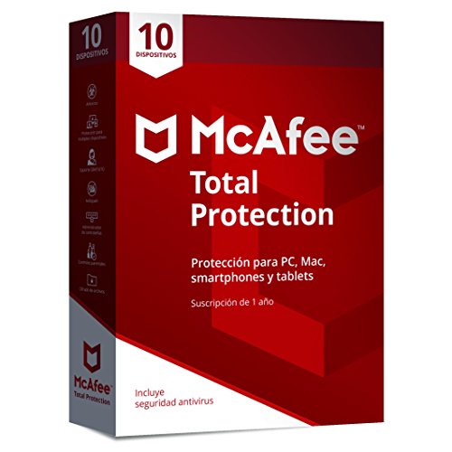 McAfee Total Protection 10 Dispositivos 2018