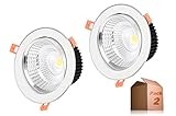 Este foco LED Downlight direccionable cuenta con 12W de potencia. Posee un diseño empotrable y un acabado en aluminio de gran calidad. Utiliza un LED tipo COB, y gracias a éste es capaz de ofrecer una alta eficiencia luminosa de 1200 lúmenes y una alta disipación de calor, incluso mayor que la de un LED con chip de tecnología COB.