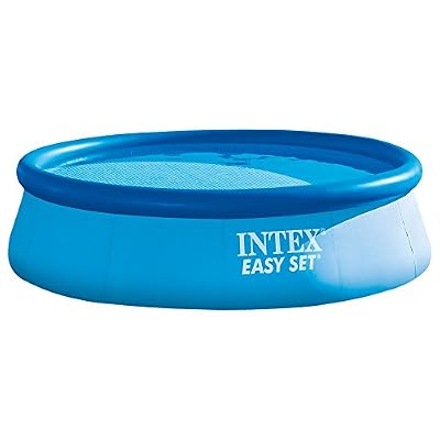 Intex - 28132NP - Piscine - Kit Piscinette Easy Set 3,66 X 0,76 M - Autostable - Épurateur À Cartouche 2M3/H Inclus