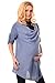 Purpless Maternity and Nursing Cardigan 9005 (UK 12-14, Blue Jeans)