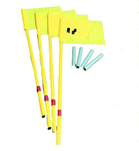 Barret Kit de banderines de fútbol, Amarillo, Talla única