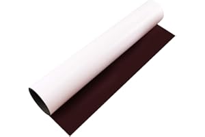 FIRST4MAGNETS FerroFlex® Ultra 620mm Wide Standard Self Adhesive Flexible Ferrous Sheet for Walls, Office, Home and Creating Instant Surfaces Magnets Will Attract To - 5 Metre Length
