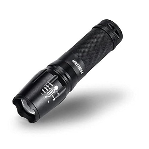 Holeider Taschenlampe XML T6 LED X800 Zoomable Lampe +26650 Batterie + Ladegerät + Fall - 4